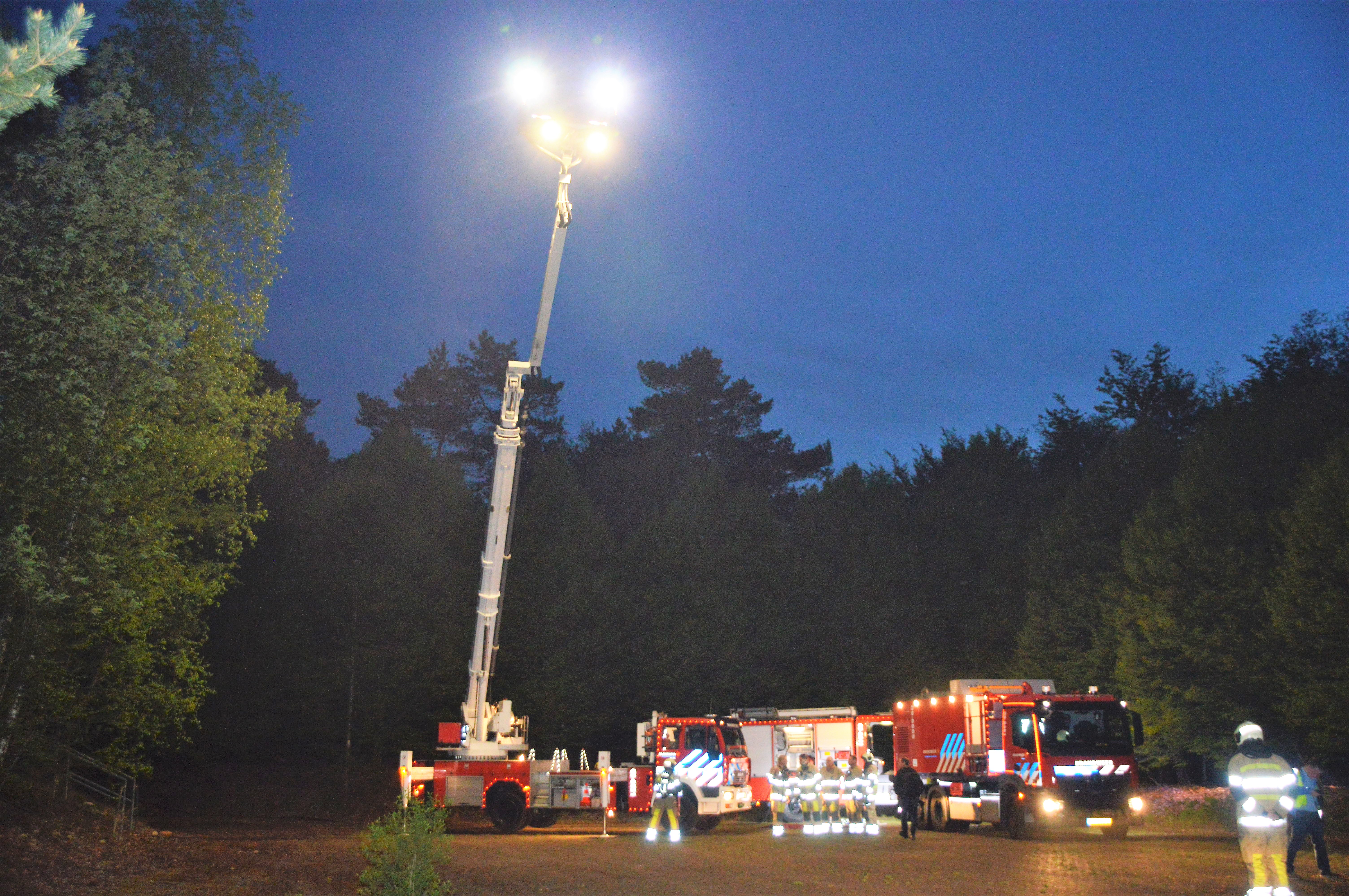 Brand door hennepkwekerij in voormalige Amerikaanse supermarkt