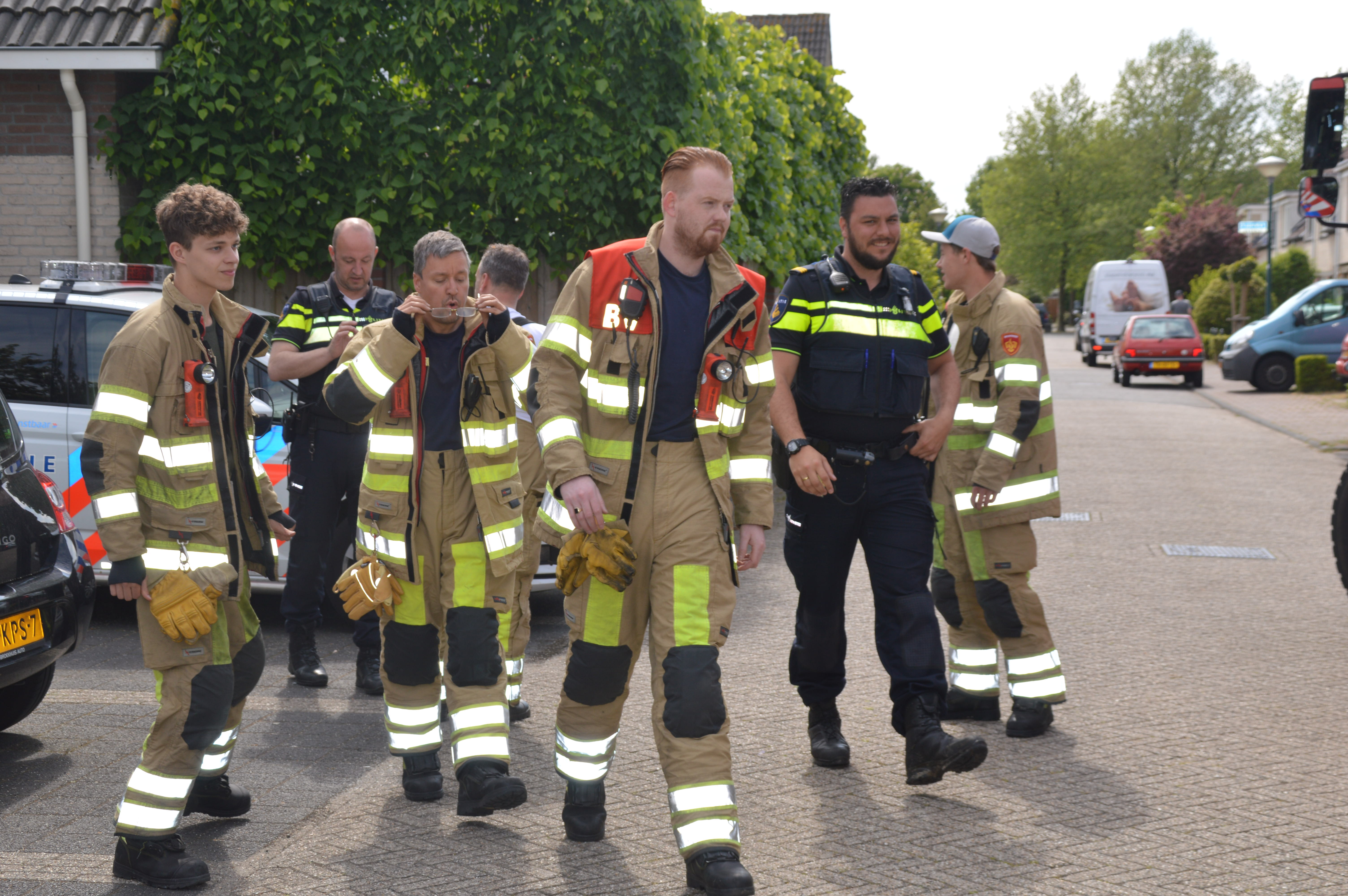 Wateroverlast, brandweer draait hoofdkraan dicht