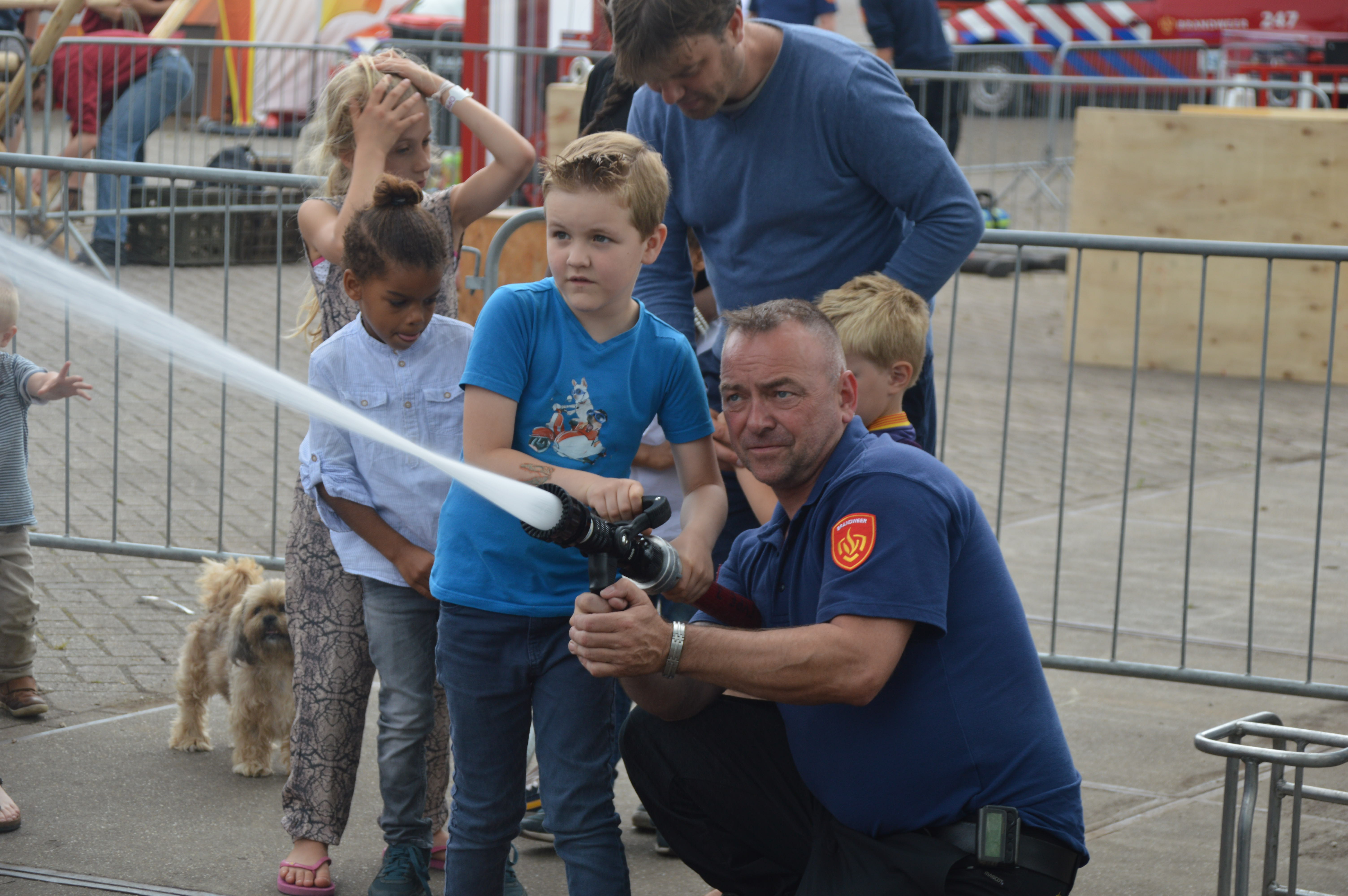 Spectaculair slot Open Dag Brandweer