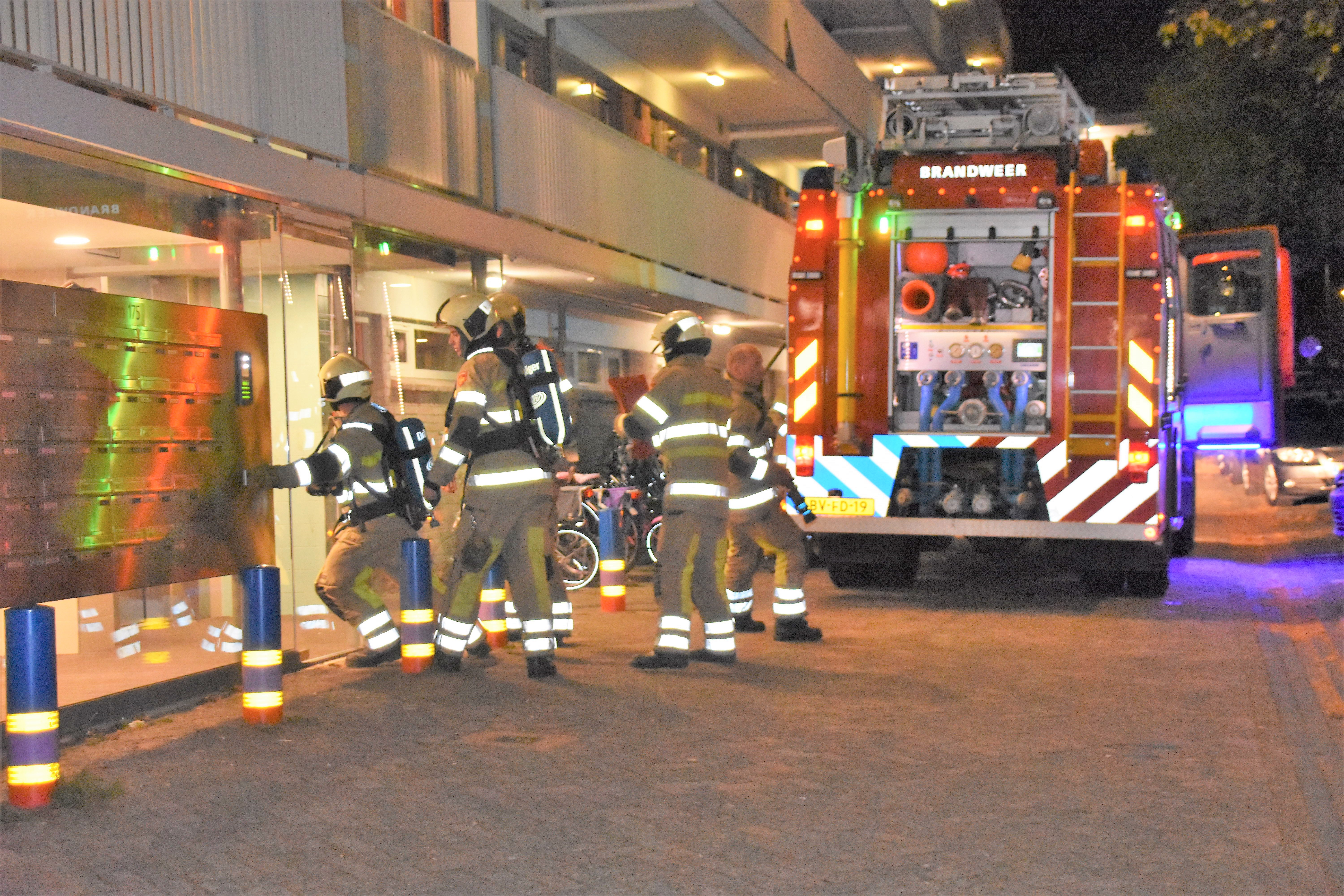Pannetje op vuur, bewoonster valt in slaap