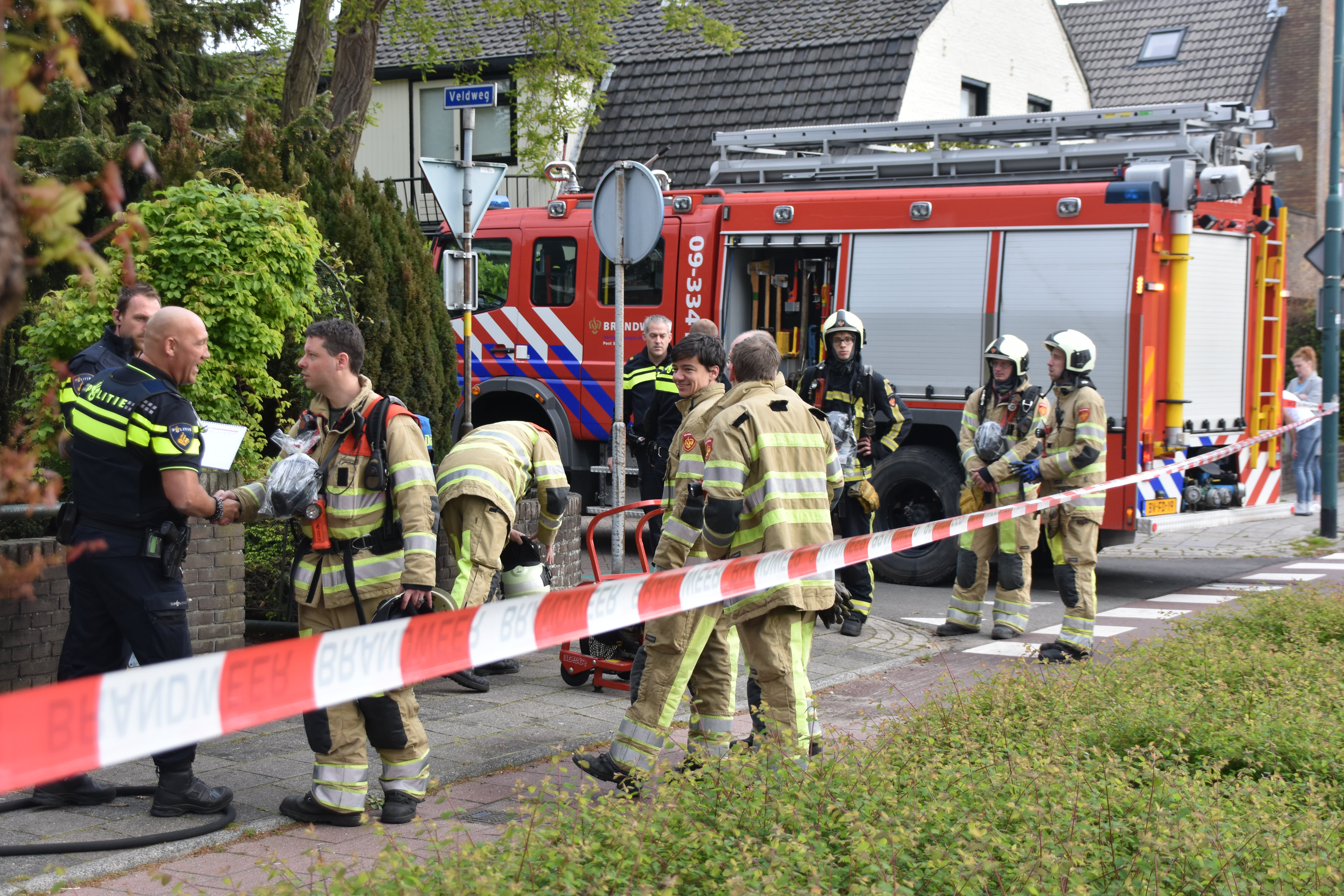 Vrouw overleden bij woningbrand