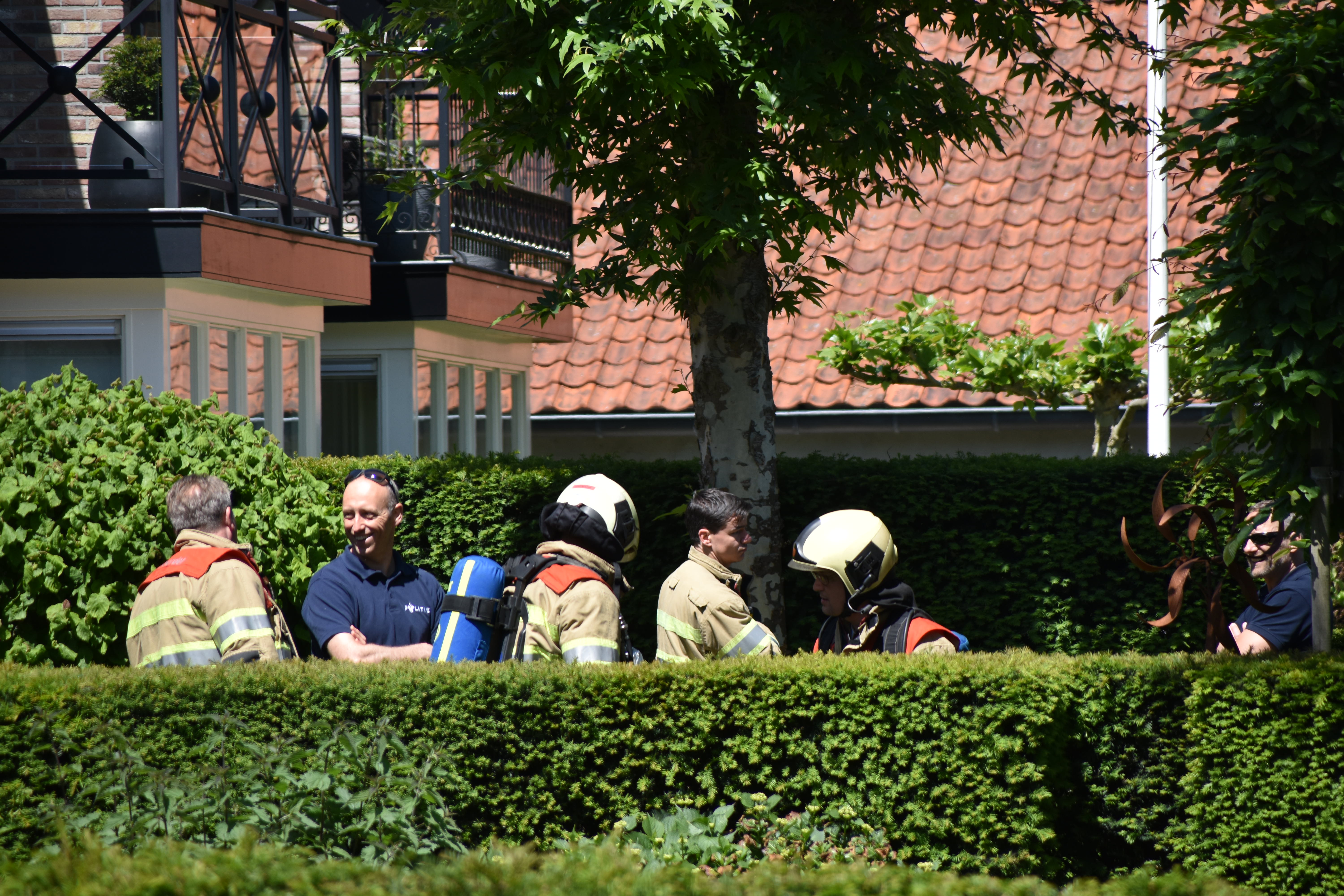 Gaslek bij woning moordonderzoek