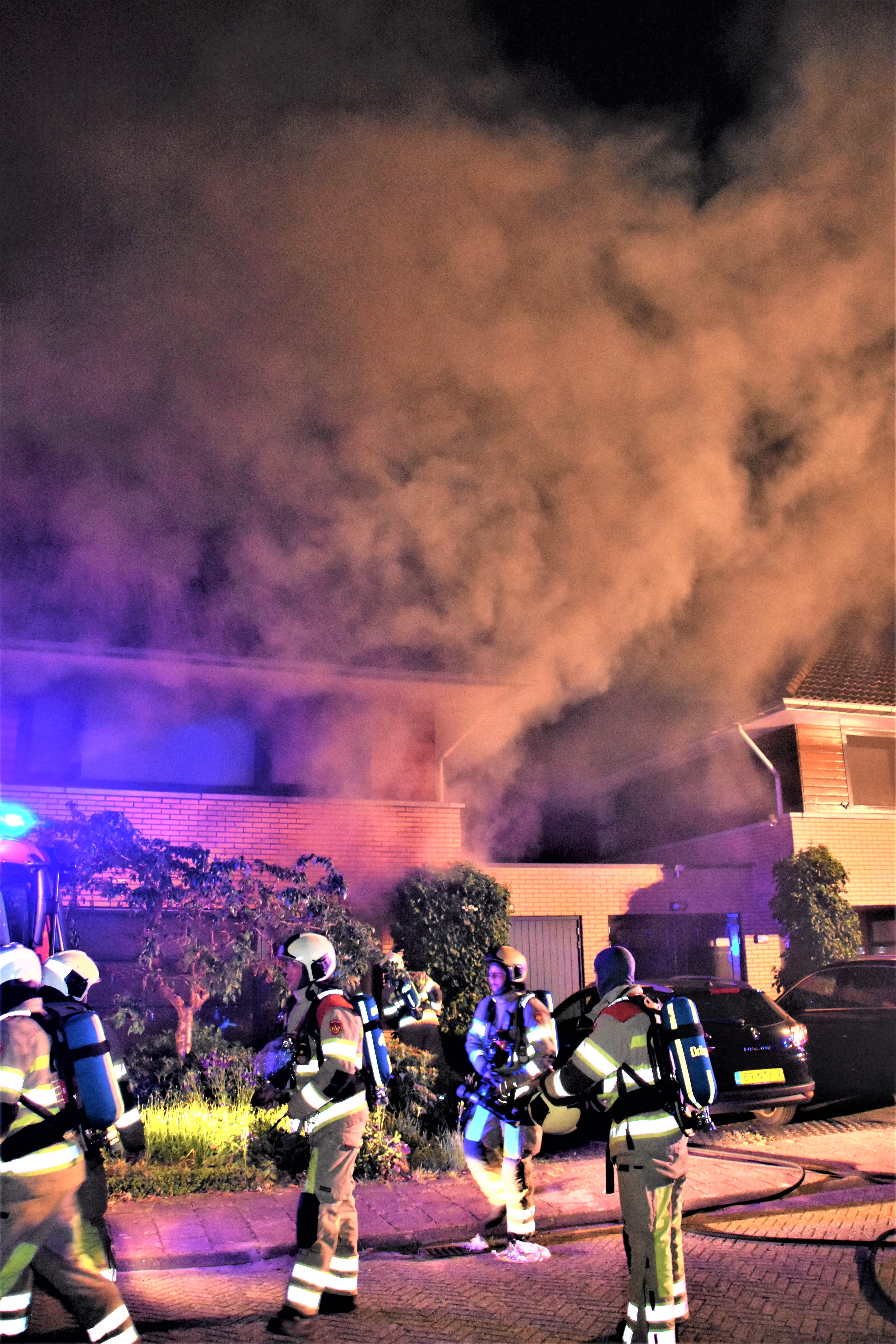 Woning onbewoonbaar door binnenbrand