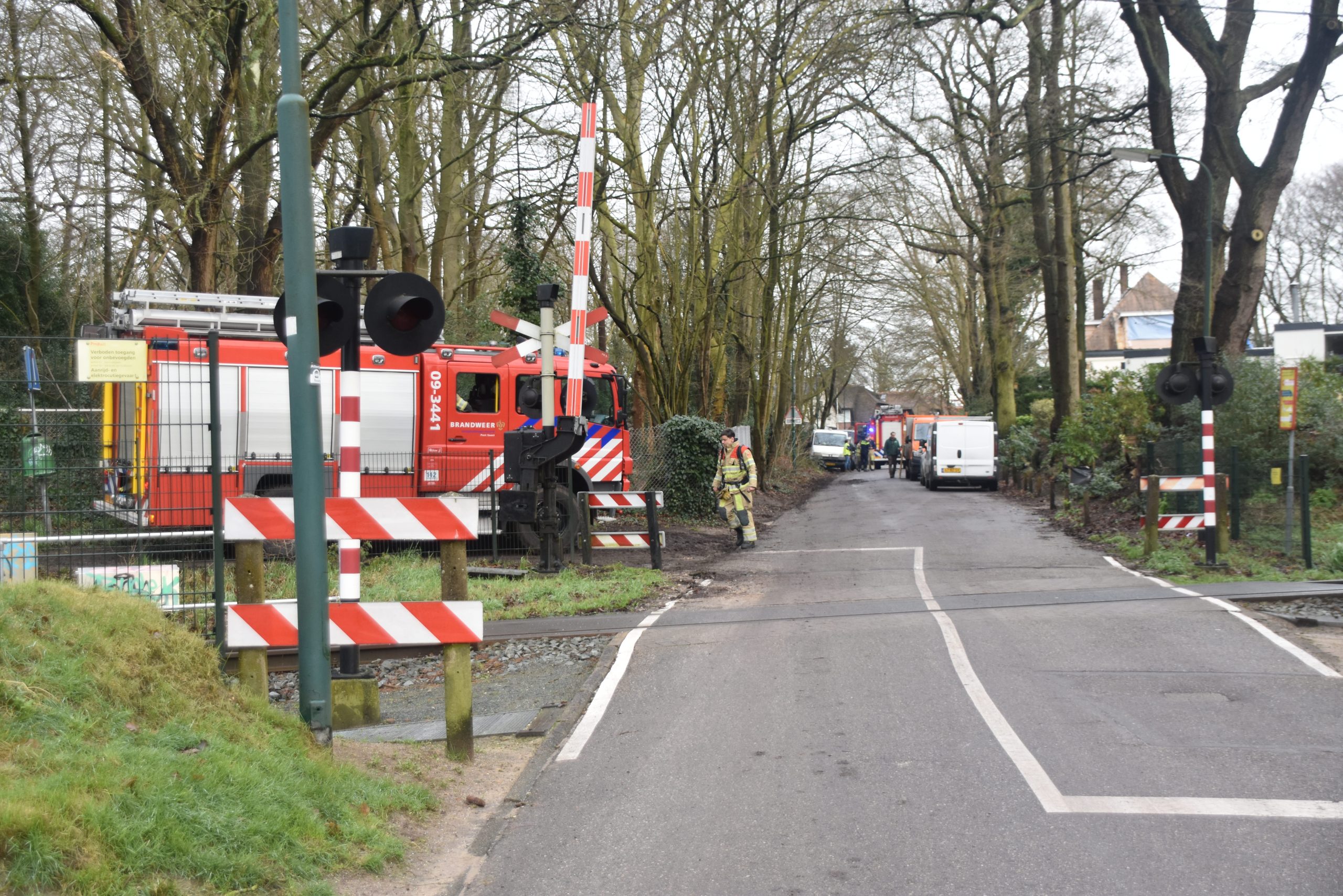 Gaslek door graafwerk