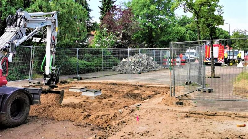 Evacuatie bewoners door gaslek