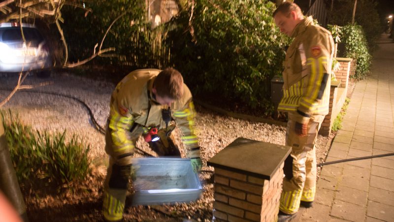 Rookoverlast door explosie in pelletkachel