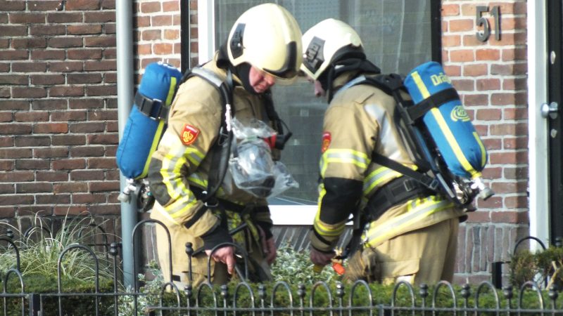 Huizen ontruimd door gaslek