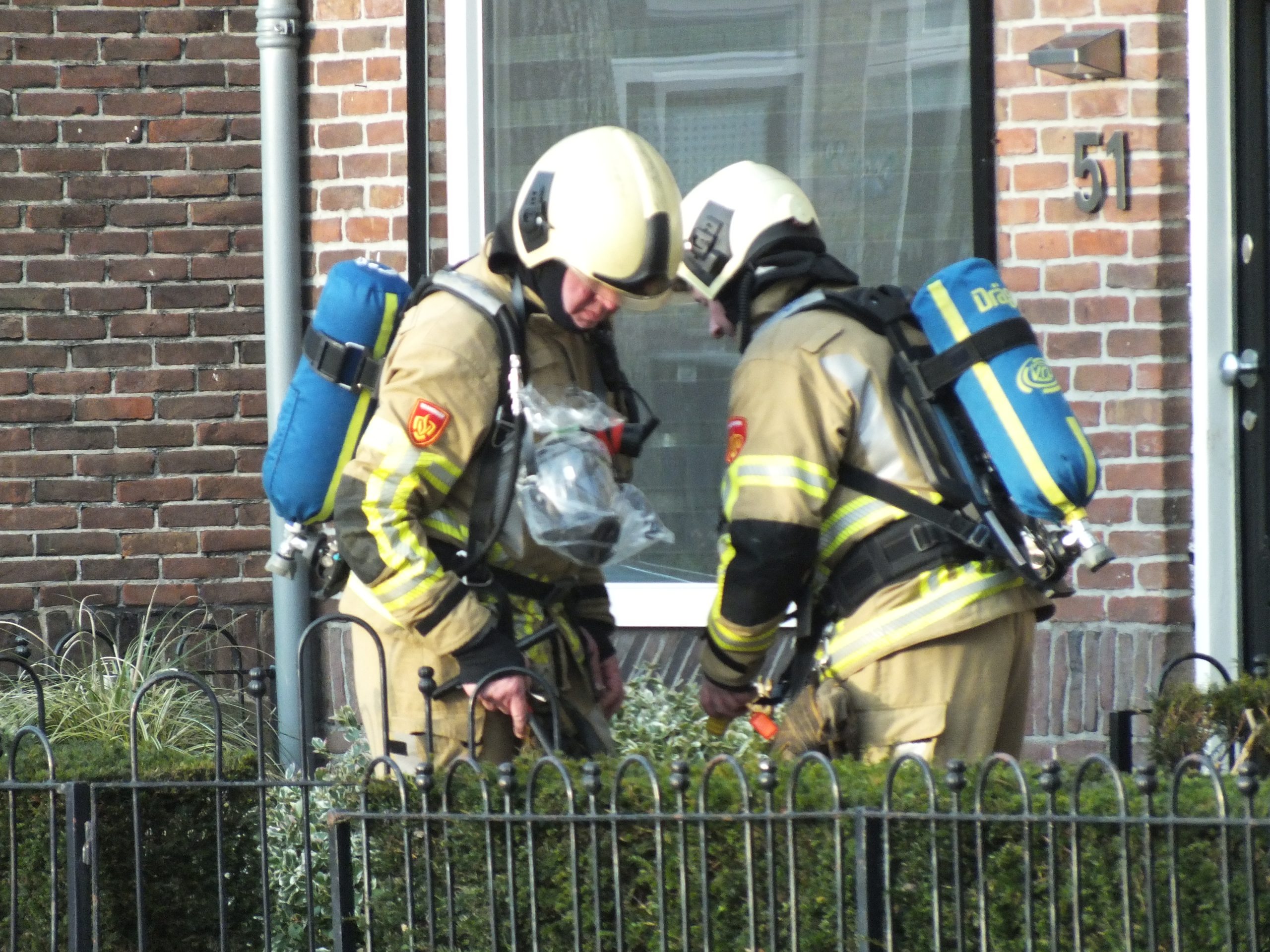 Huizen ontruimd door gaslek