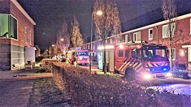 Gebouw Abrona ontruimd door brand