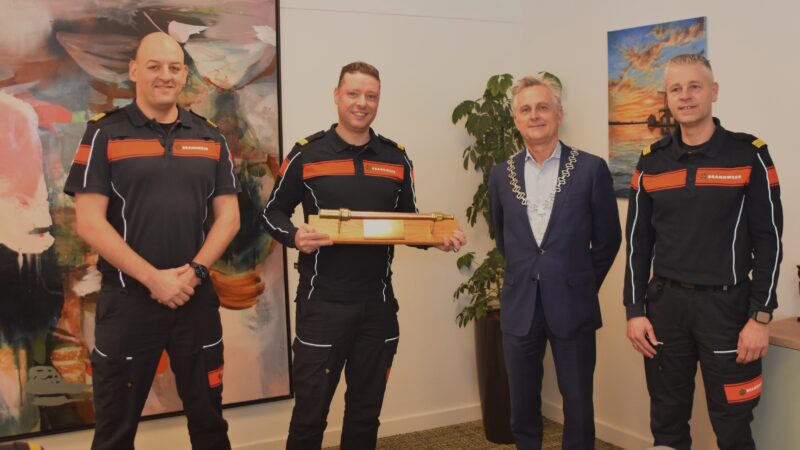 Mark van Arkel als nieuwe postcommandant geïnstalleerd