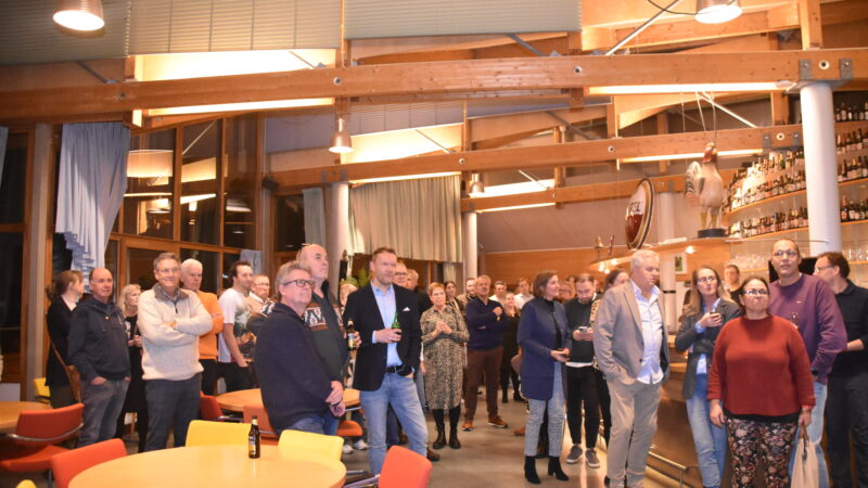 Nieuwjaarsreceptie in teken huldiging en afscheid