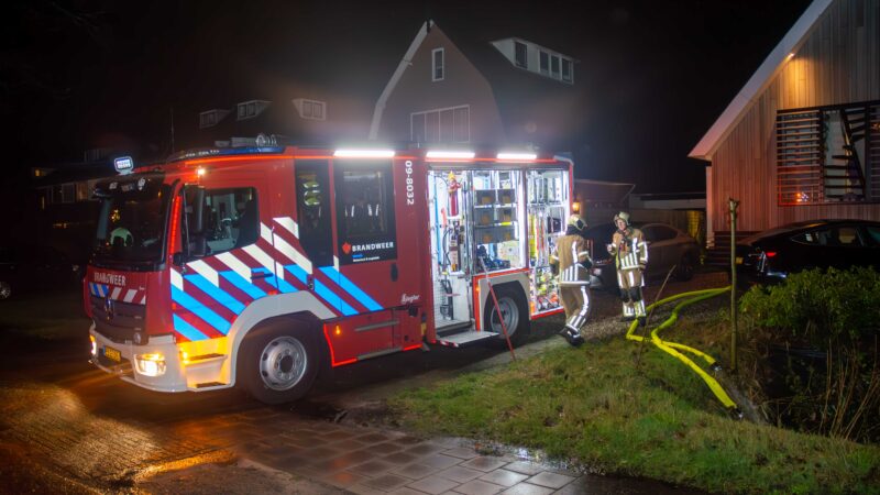 Water loopt woonkamer in