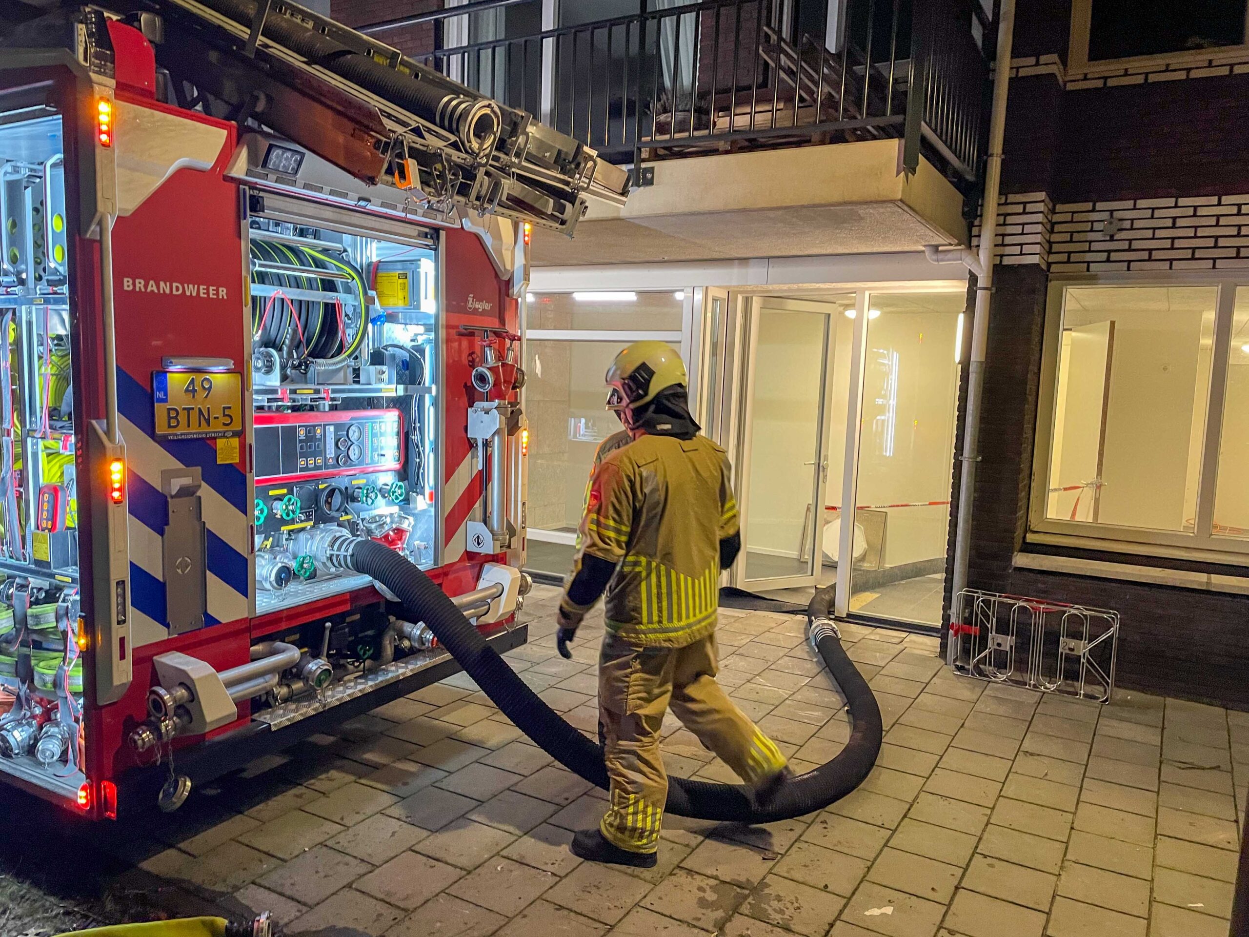 Kruipruimte en liftschacht vol water