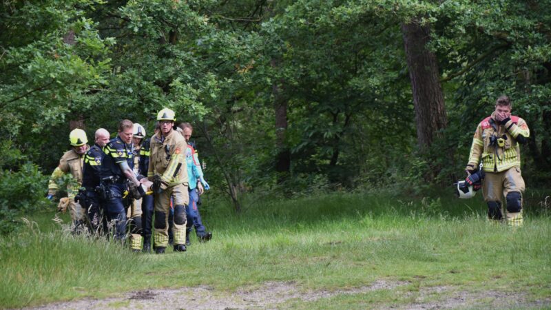 Mountainbiker zwaar ten val in Soesterberg
