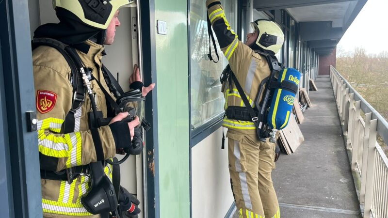 Lekkende c.v.-ketel reden brandweerinzet