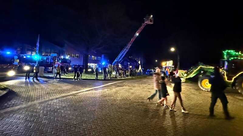 Bijdrage brandweer aan lichtjesfeest