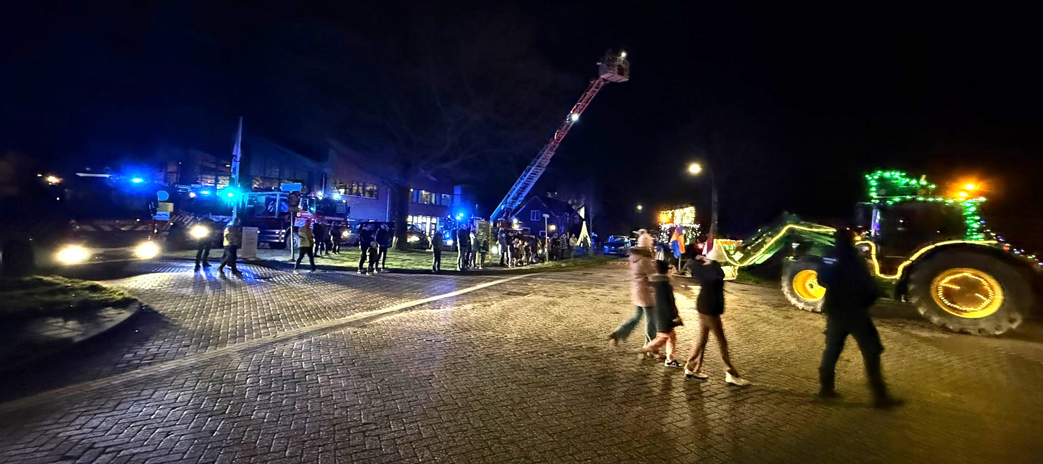 Bijdrage brandweer aan lichtjesfeest