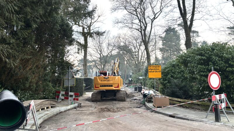 Gaslek in Vosseveldlaan