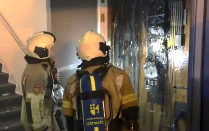 Losgeschoten waterleiding blust brand