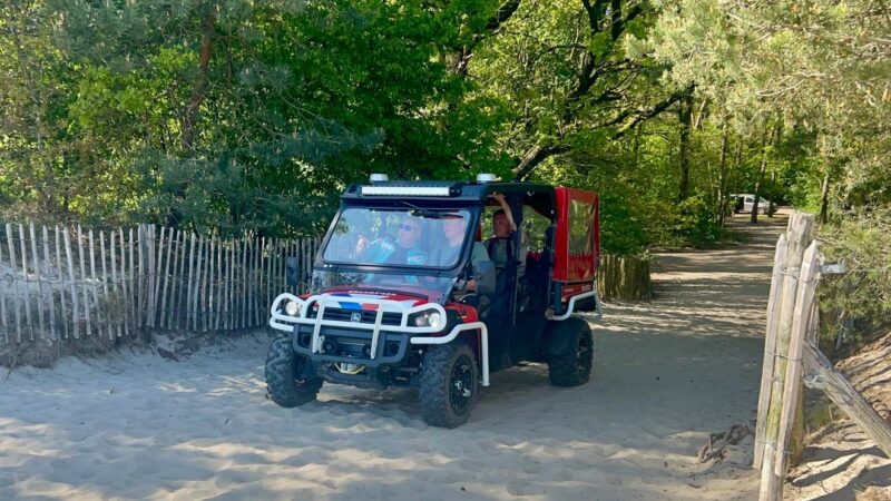 Ongeluk in duinen: speciaal voertuig ingezet