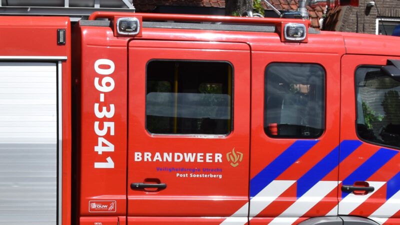 Gasmeting brandweer bij Justitieel Complex