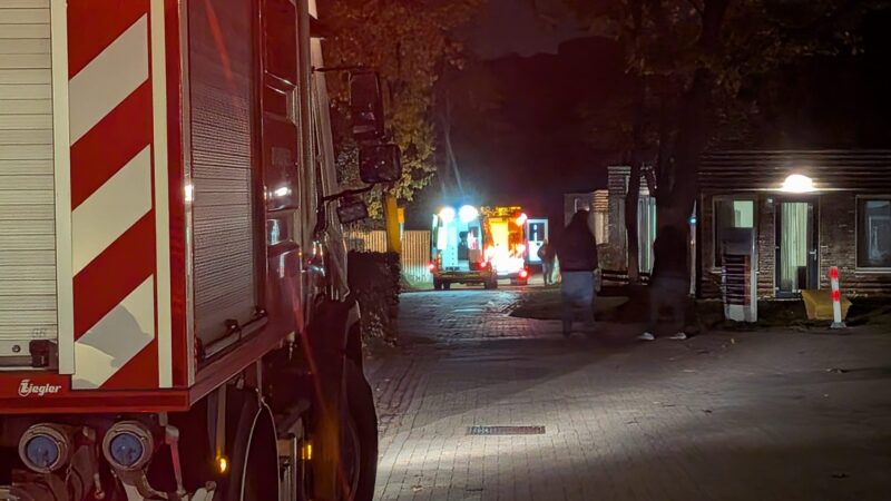 Pop in brand bij zorginstelling